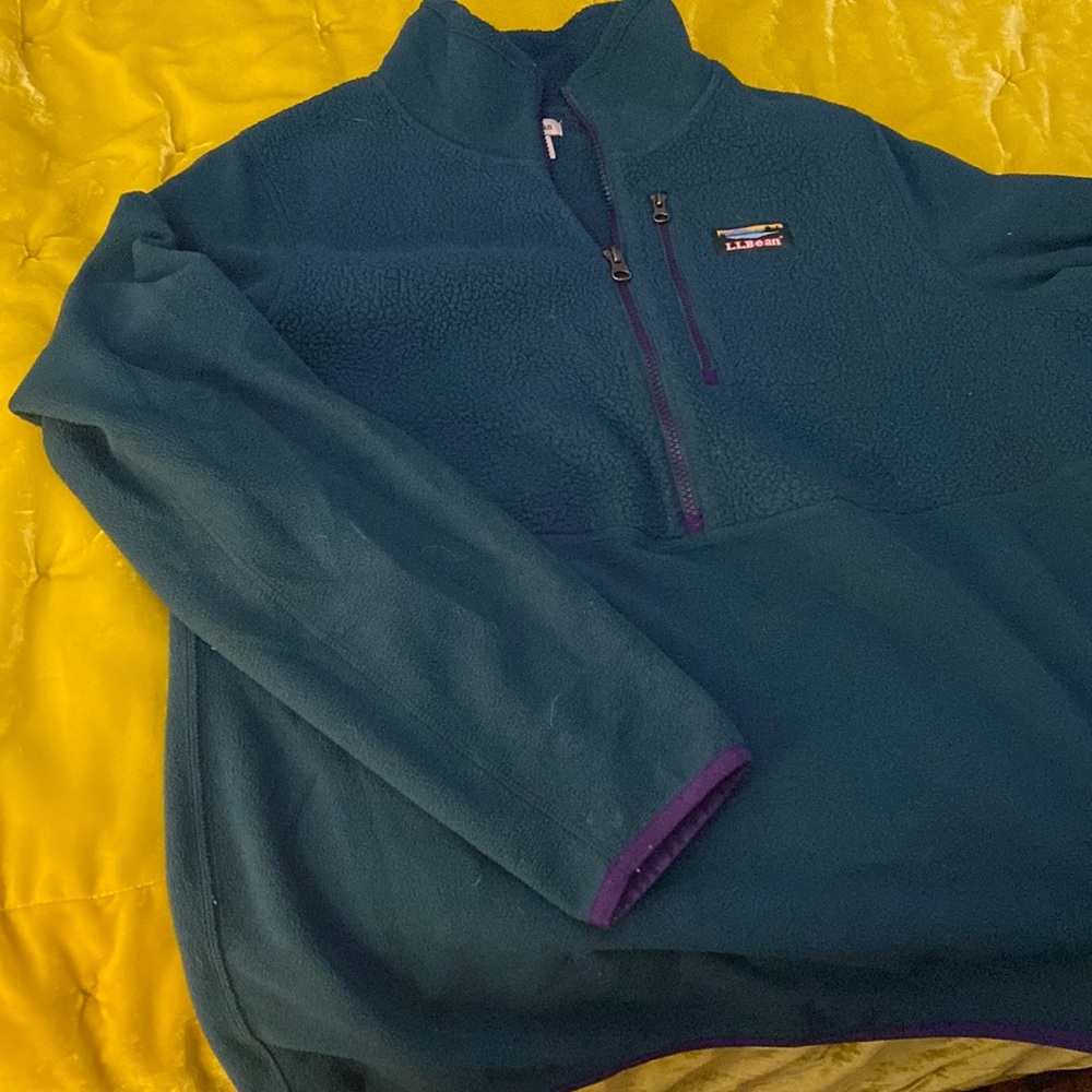 LL Bean Fleece Pullover